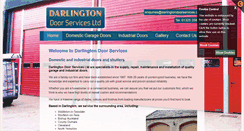 Desktop Screenshot of darlingtondoorservices.co.uk